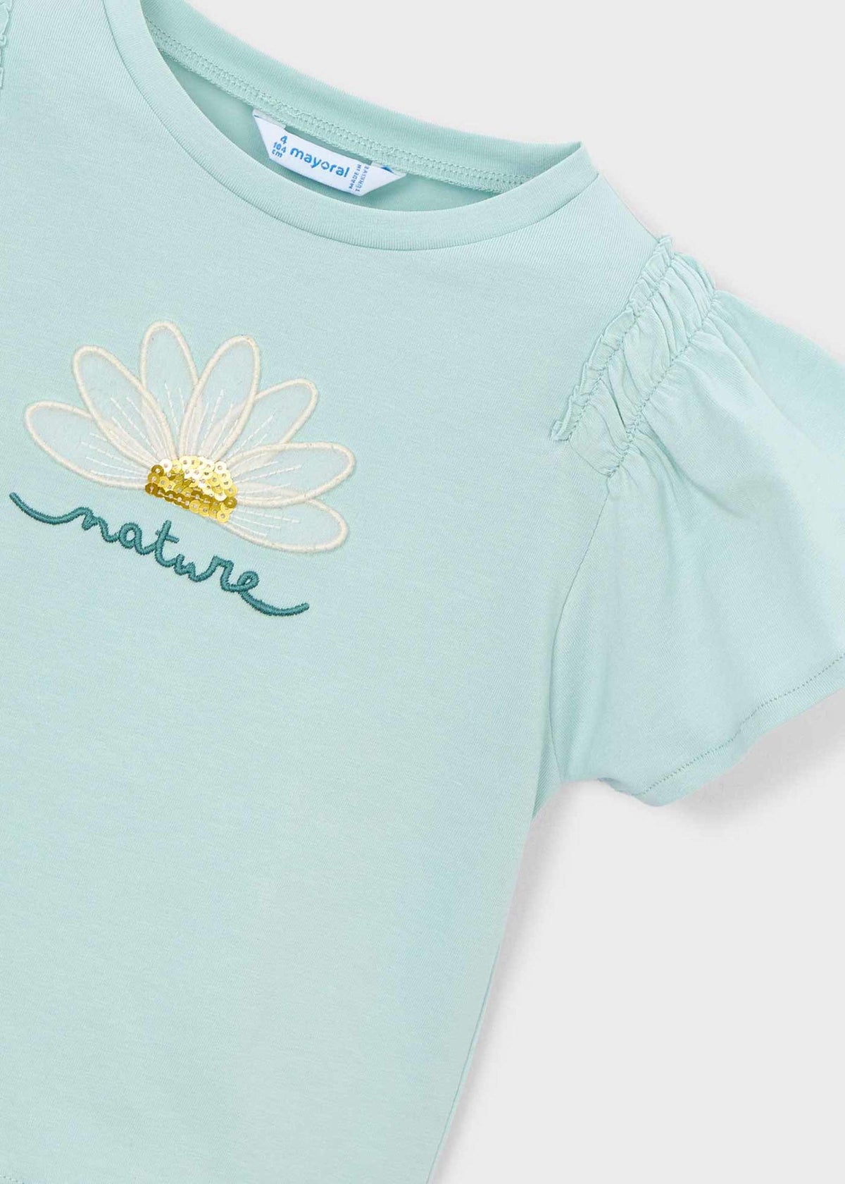 Applikations-T-Shirt für Mädchen
