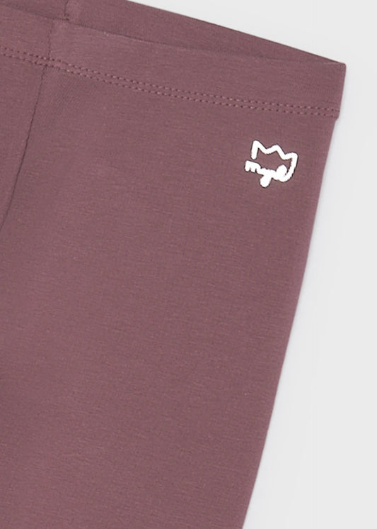 Einfache Strickleggings für Mädchen
