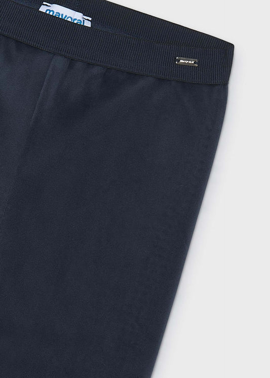 Einfache Samt-Leggings für Mädchen