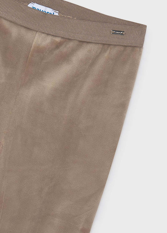 Einfache Samt-Leggings für Mädchen