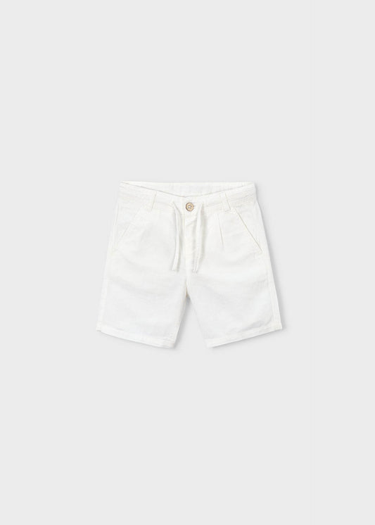 Bermuda relaxed linen shorts boy