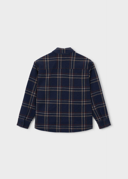 Boston Kids Flanell-Überhemd mit Karomuster