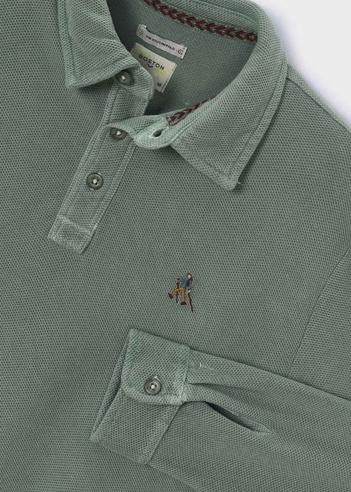 Boston Kids besticktes Polohemd