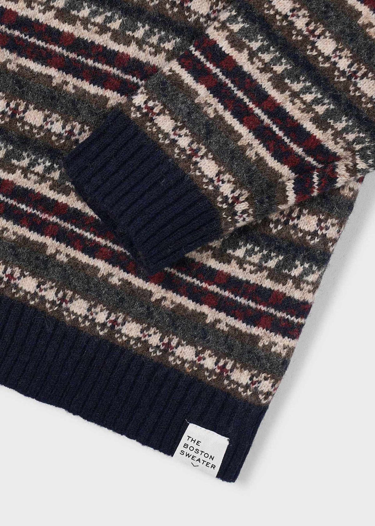 Boston Kids Jacquard-Pullover