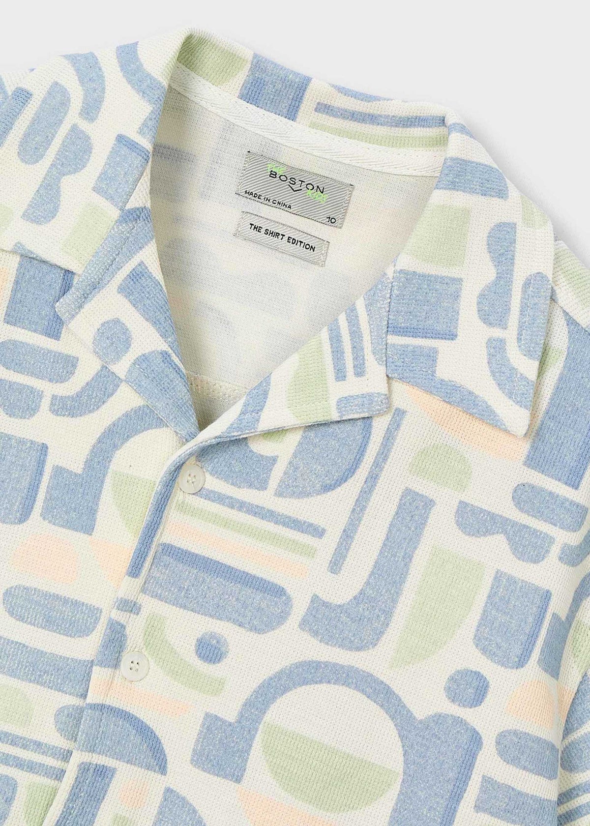 Boston Kids printed shirt