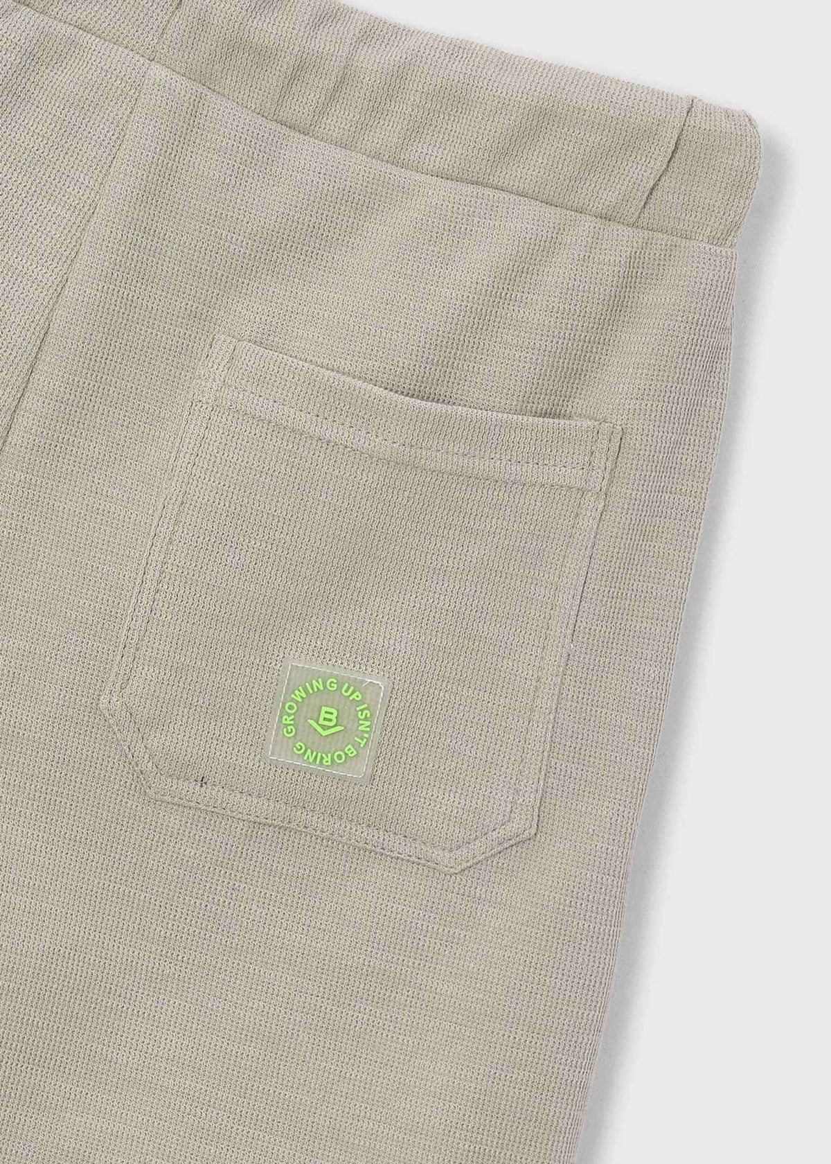 Boston Kids strukturierte Strick-Bermudashorts für Jungen