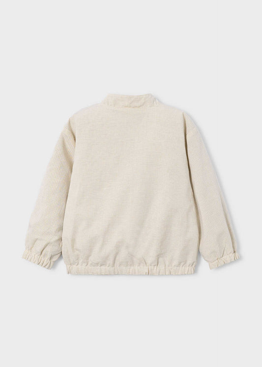 Wendbare Windjacke aus Leinen für Jungen