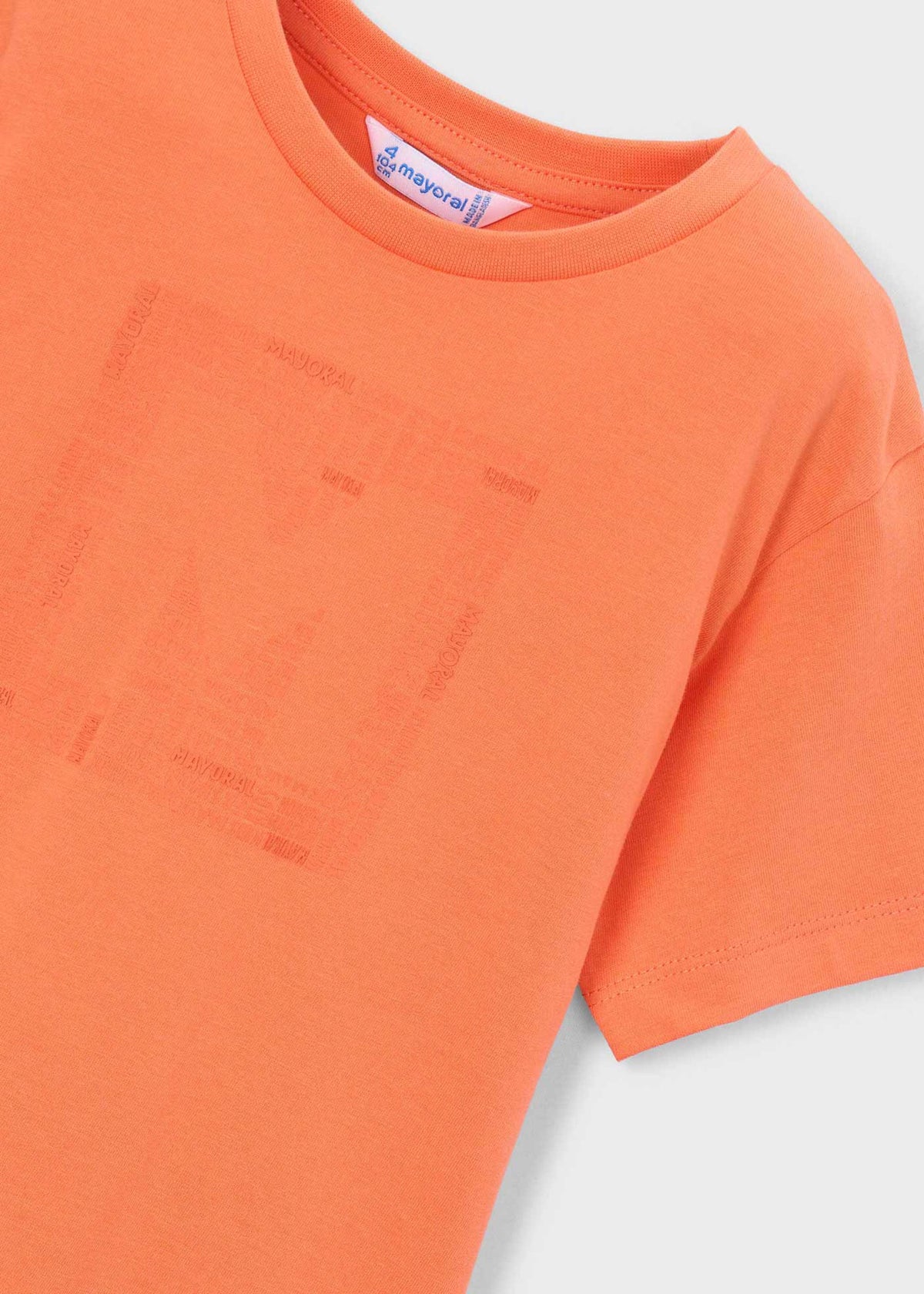 T-Shirt mit Buchstaben für Jungen