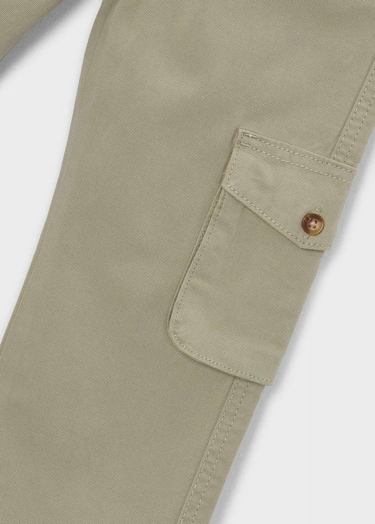 Boys' long cargo trousers