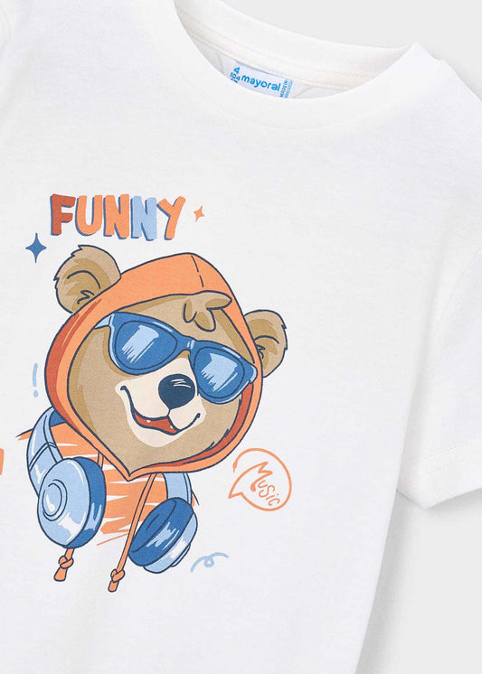 Boys' printed T-shirt