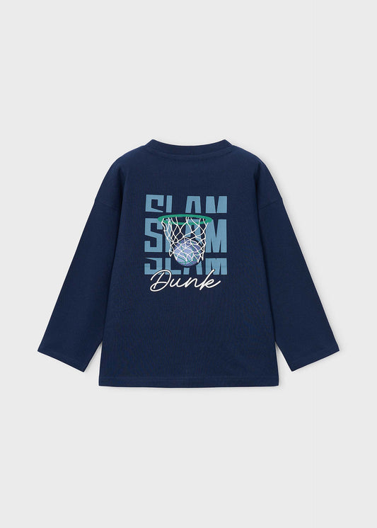 Boys' T-shirt with back print