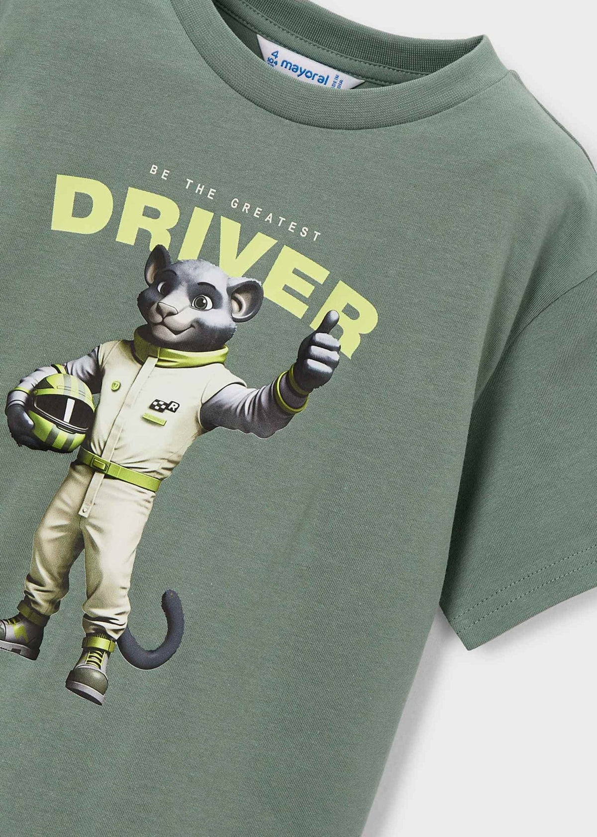 Fahrer-T-Shirt für Jungen