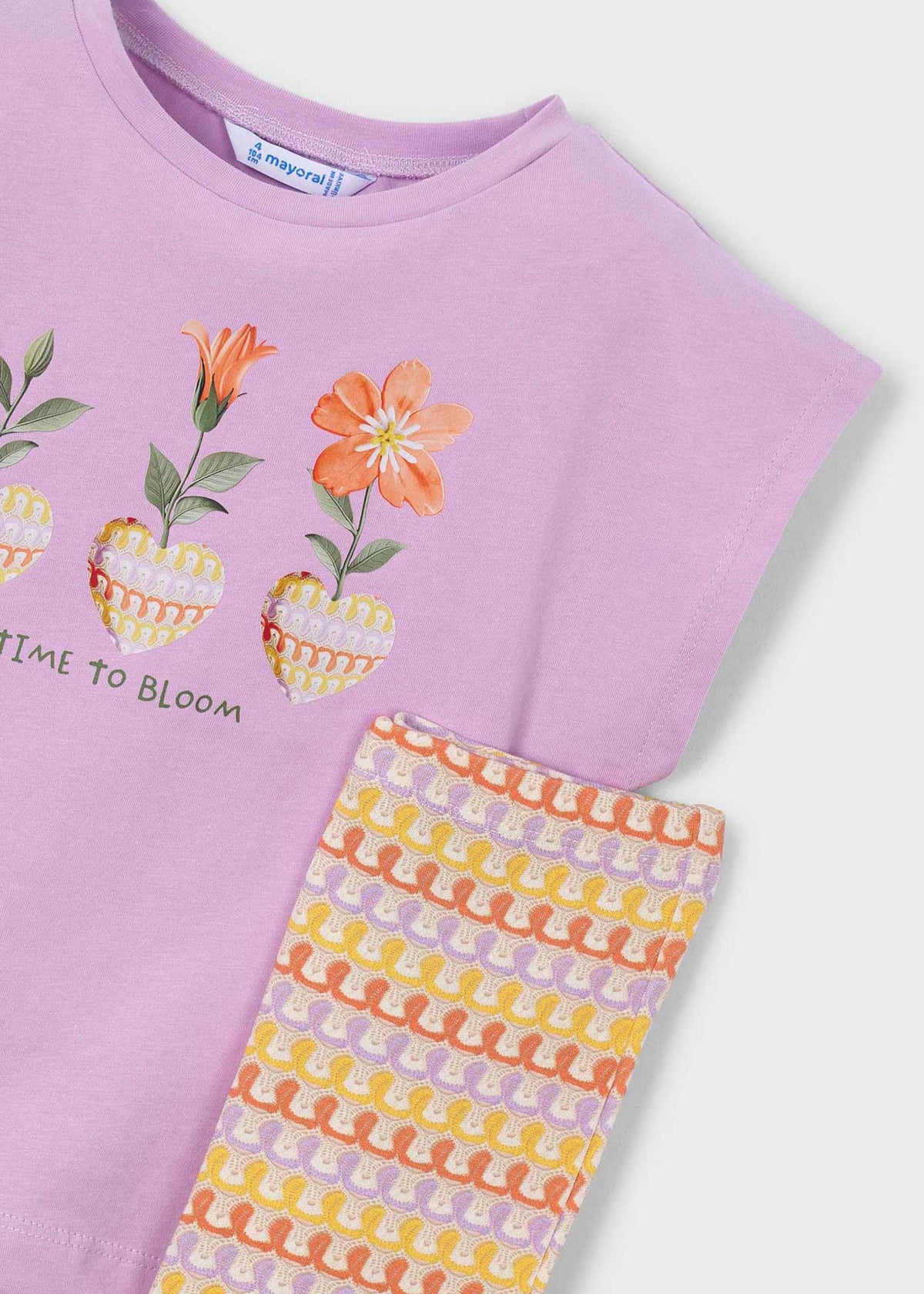 Flared leggings set girl