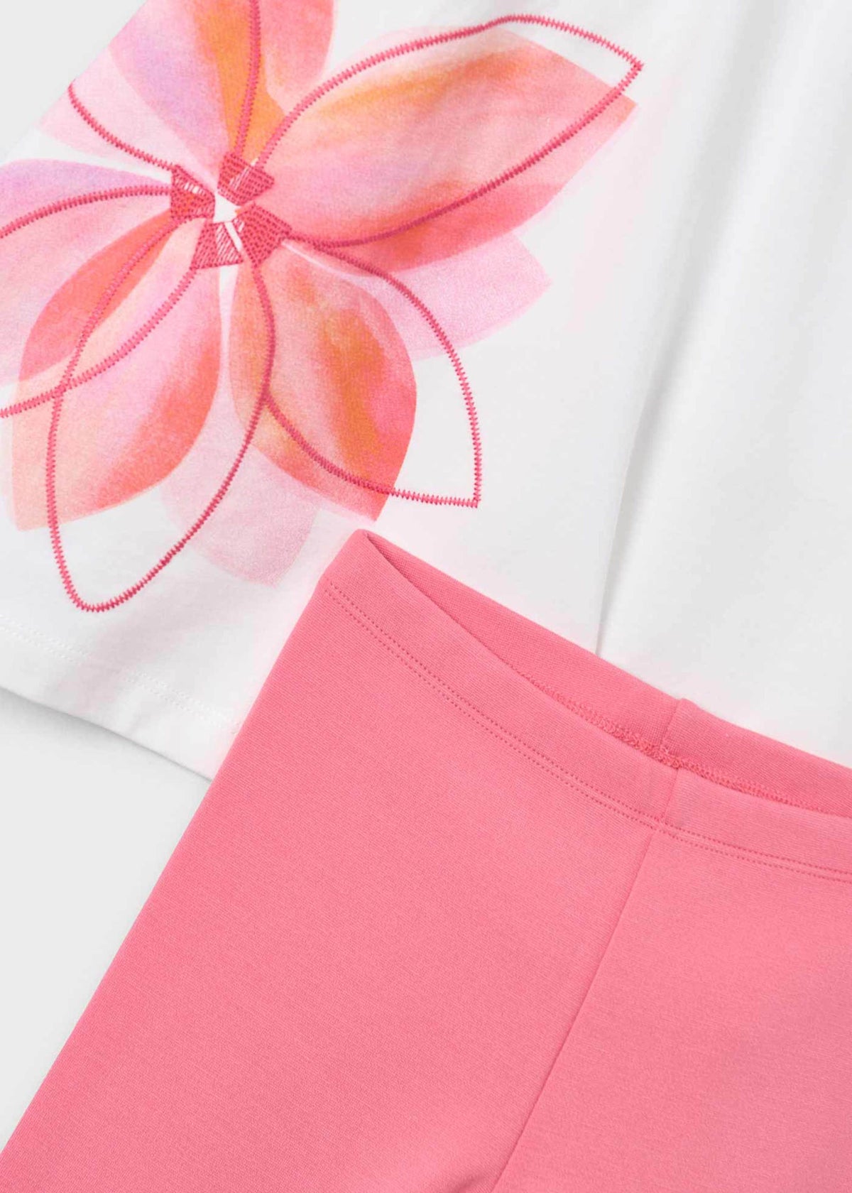 Flower leggings set girl