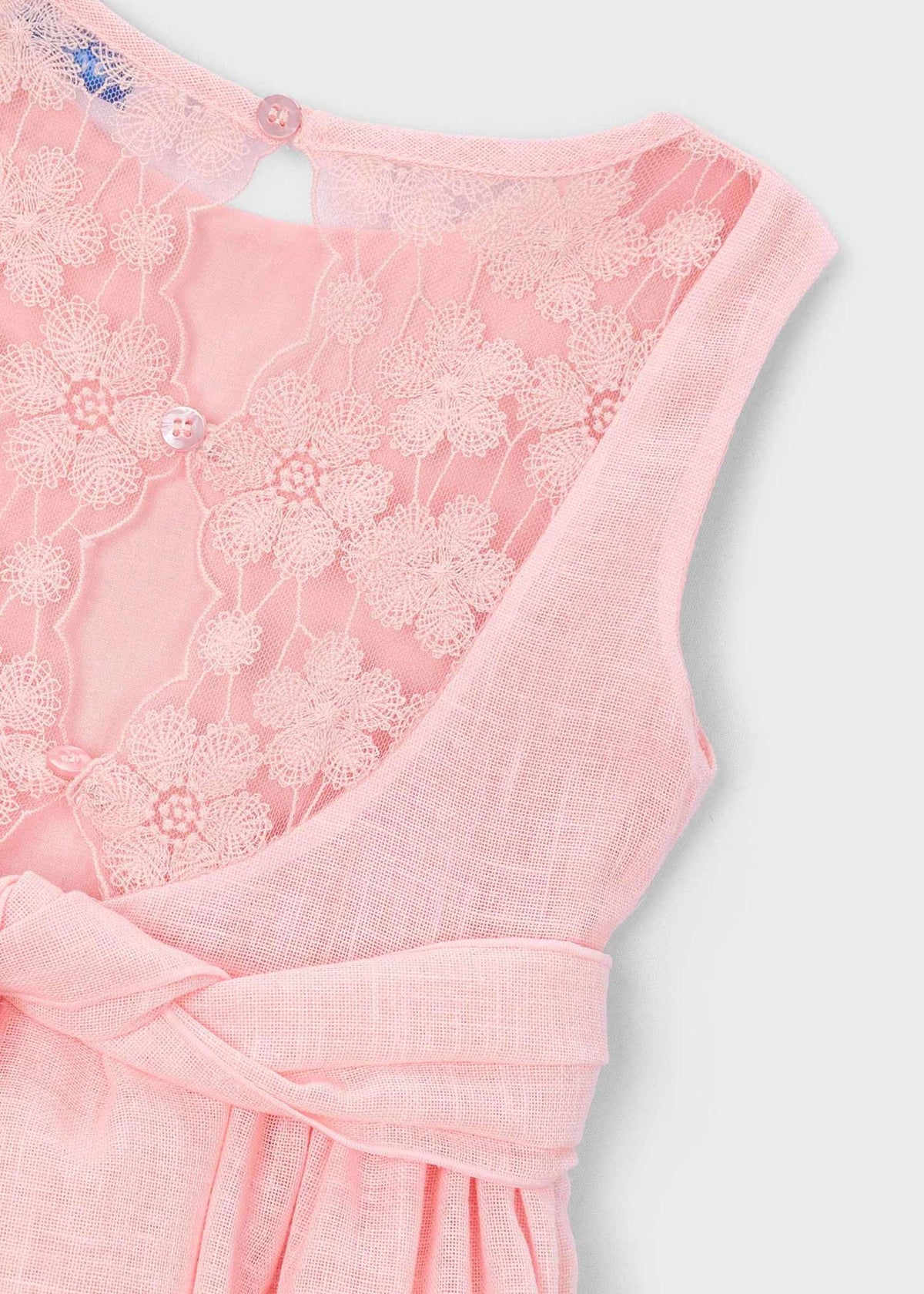 Festliches Kleid mit Spitzendetails für Mädchen