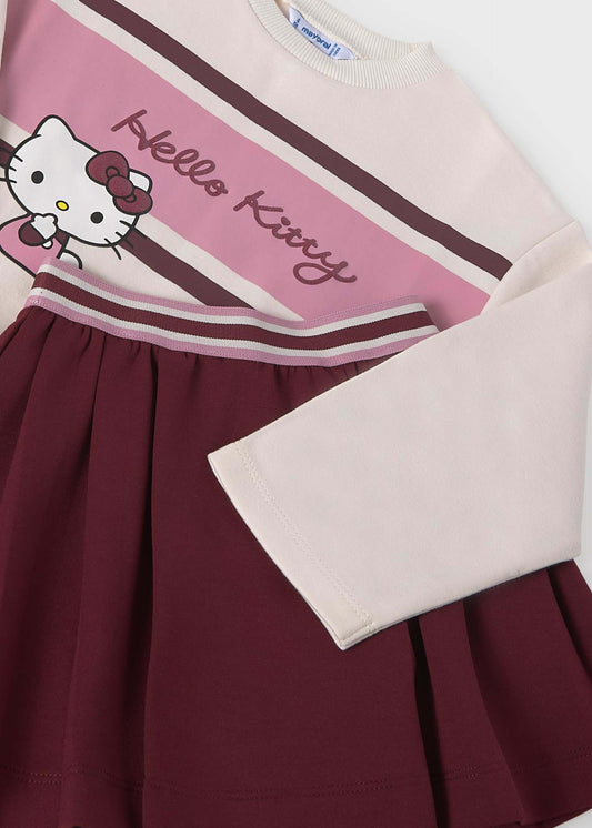 Girl Hello Kitty skirt and jumper set