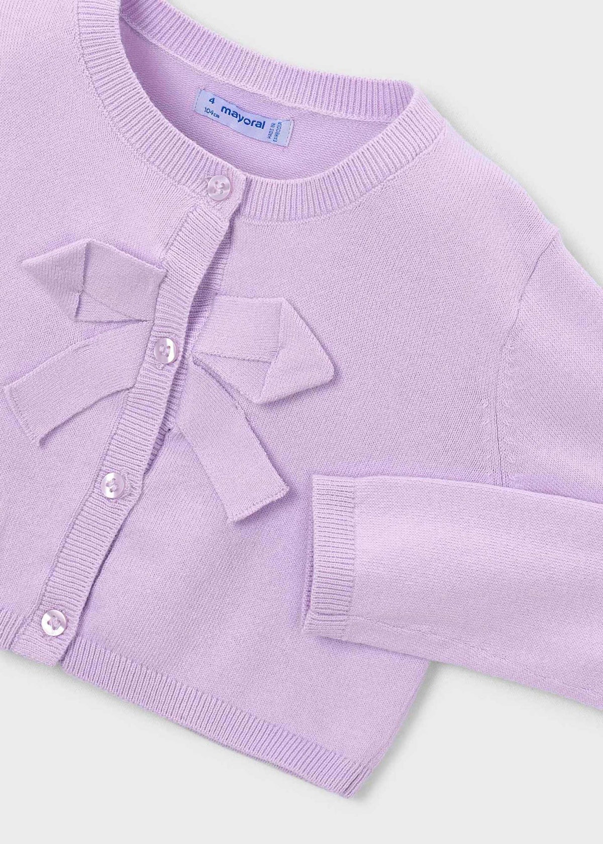 Basis-Strickjacke für Mädchen