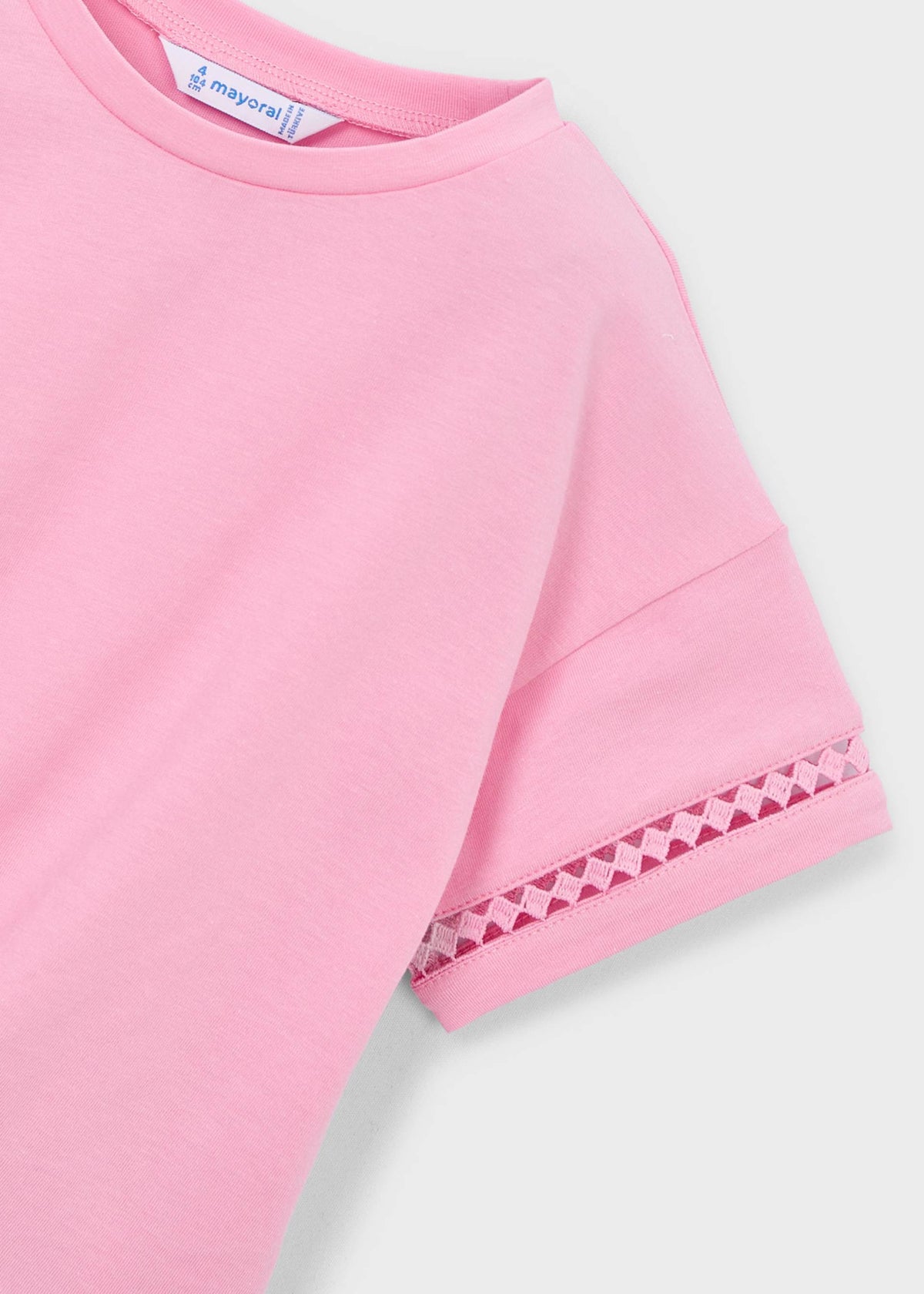 Geknotetes T-Shirt für Mädchen