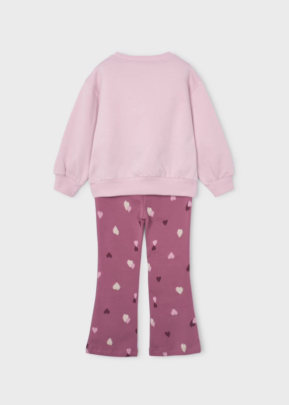 Girls' leggings and sweatshirt set