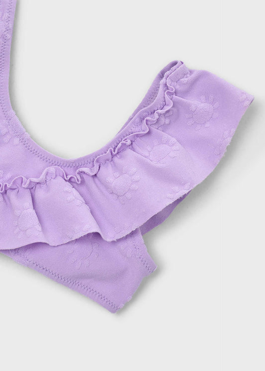 Girl's ruffled bikini