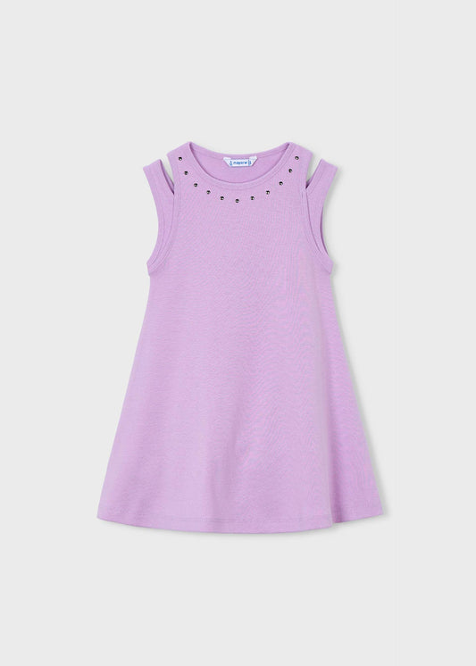 Mädchenkleid mit Schlitz
