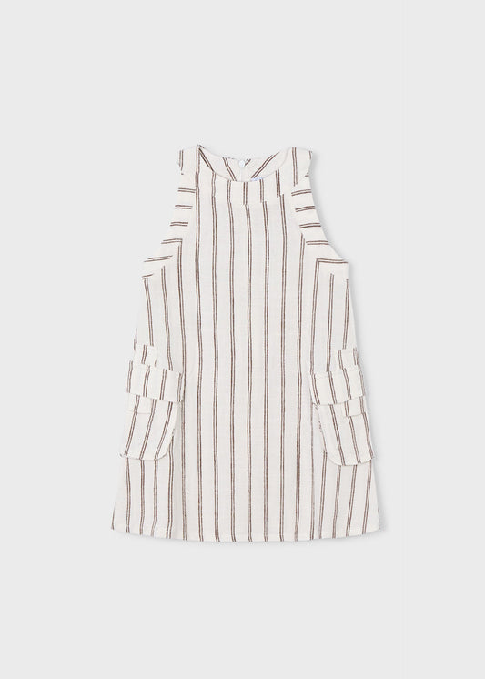 Gestreiftes Mädchenkleid
