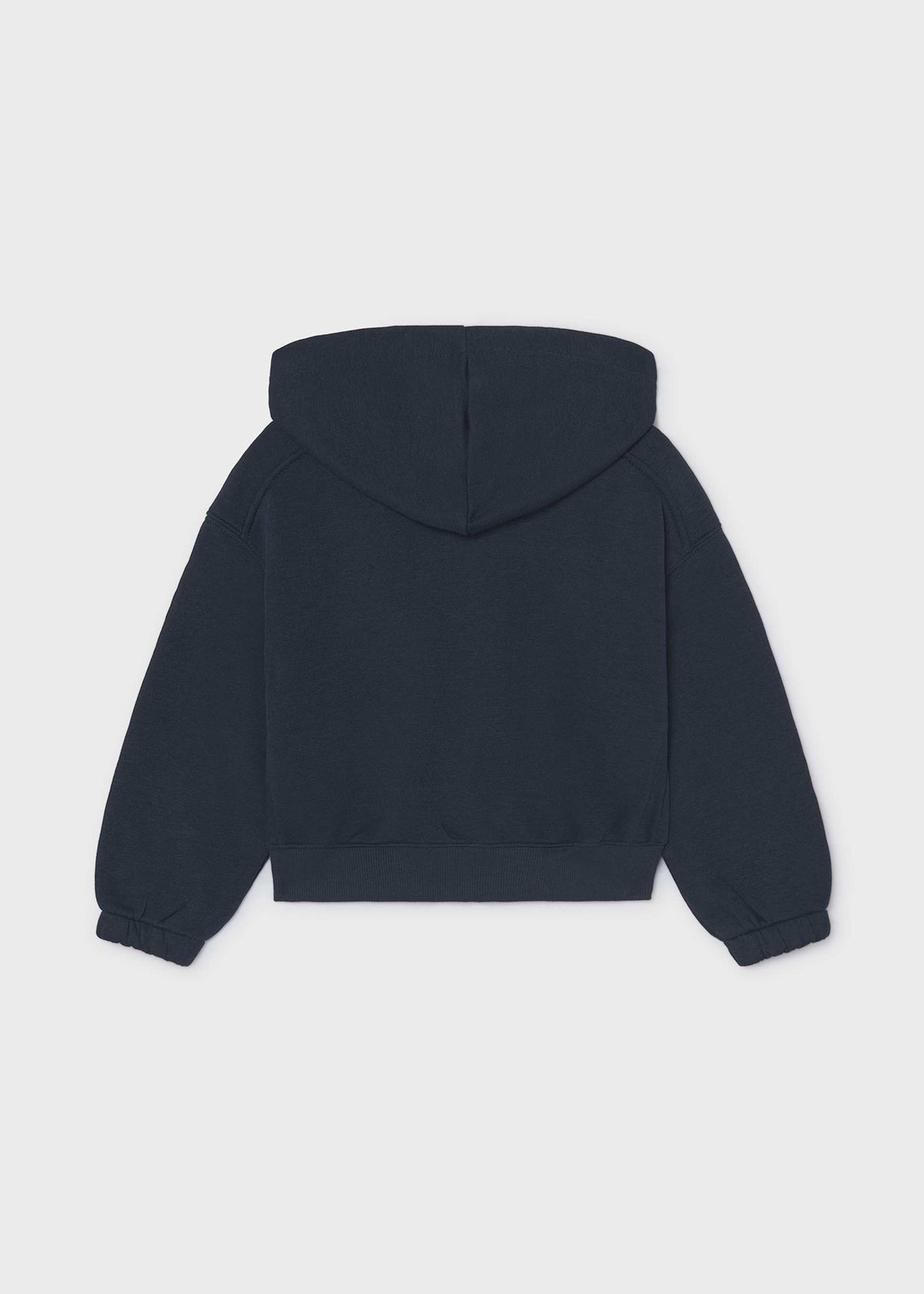 Mädchen-Kapuzenjacke mit Reißverschluss