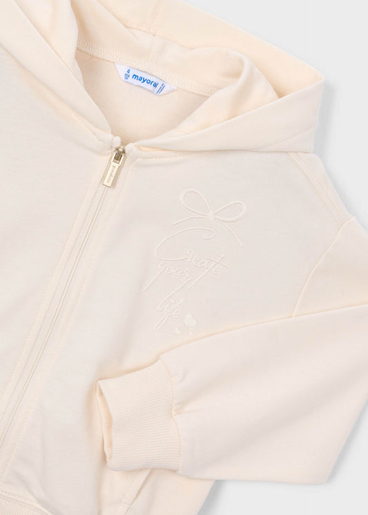 Mädchen-Sweatjacke