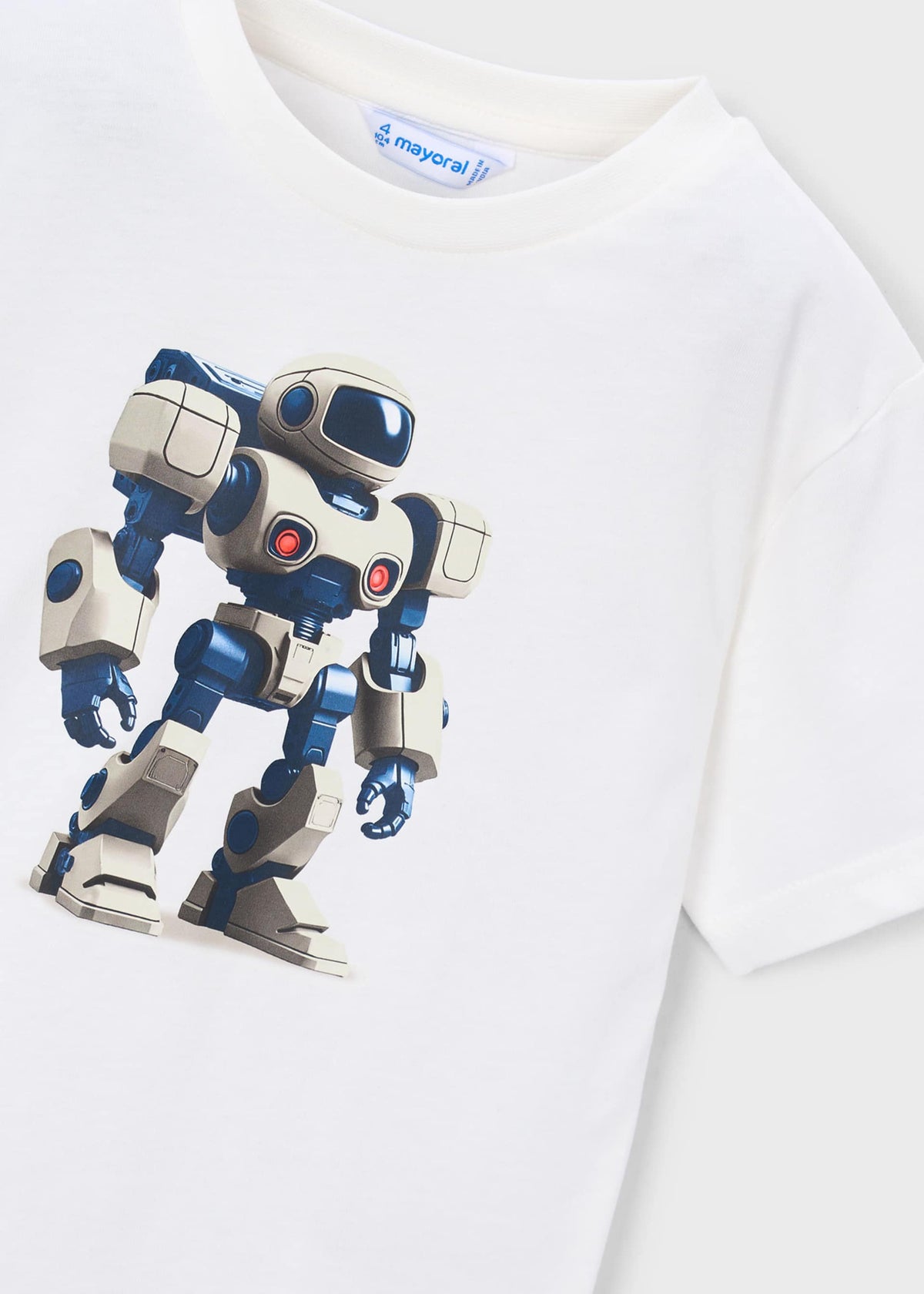 Roboter-T-Shirt für Jungen