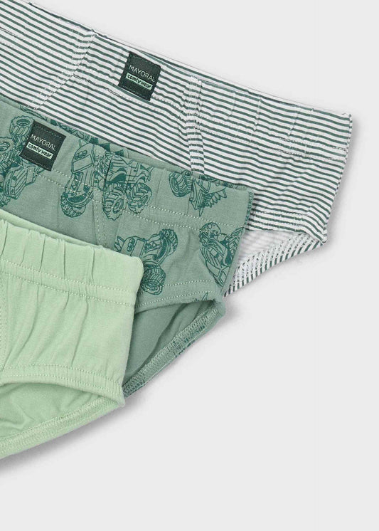 Set of 3 boys' briefs