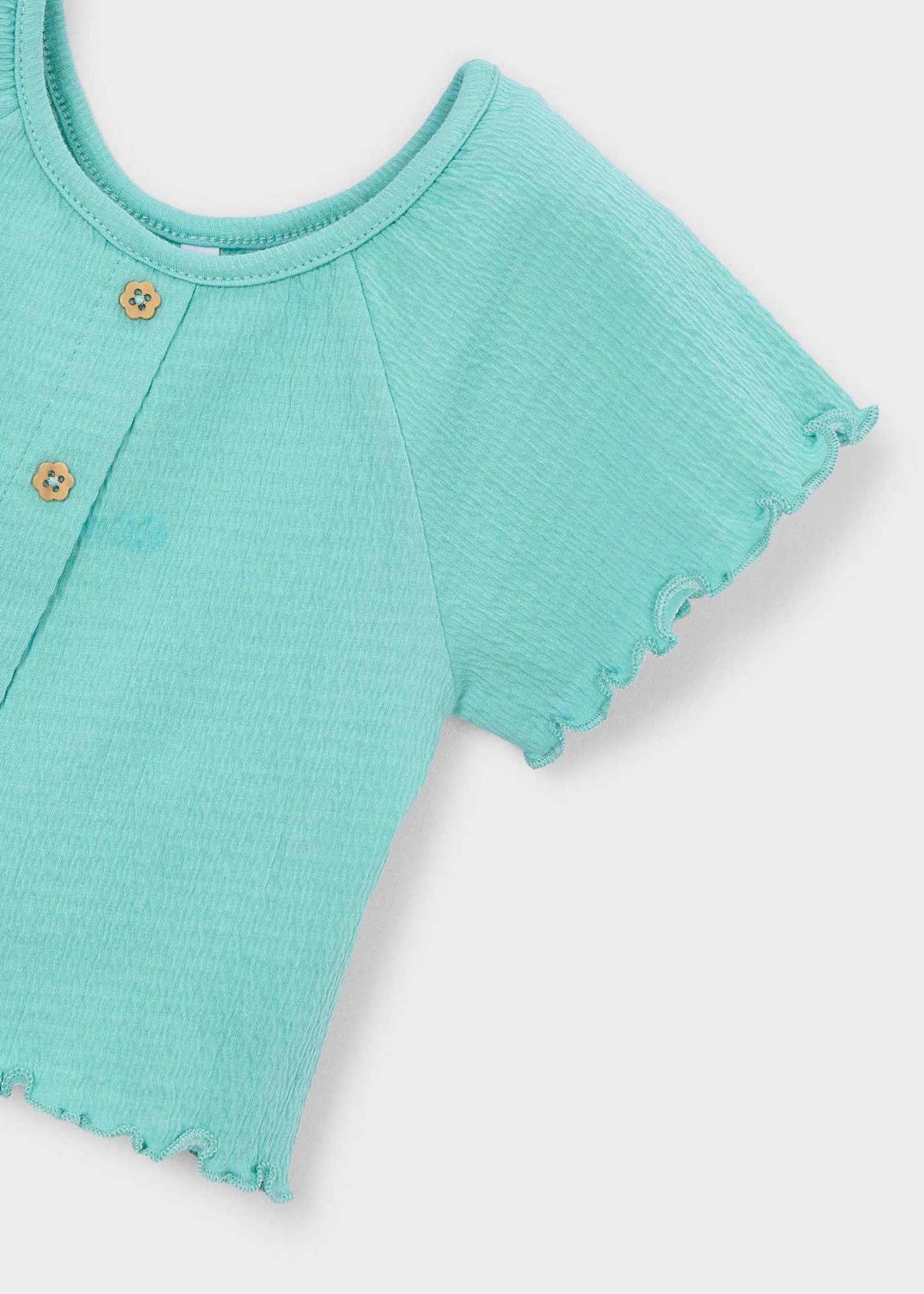 T-shirt girl with ruffles