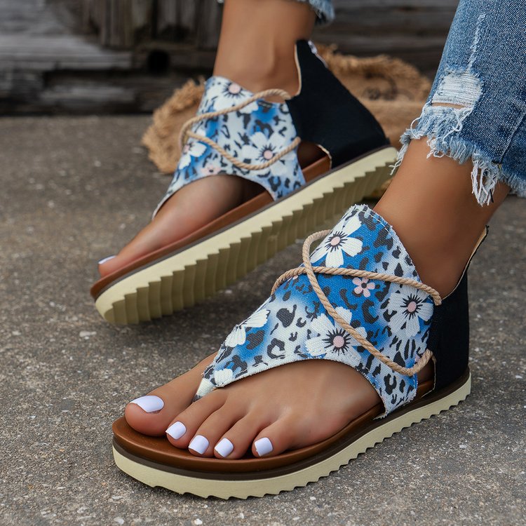 🔥LETZTER TAG 60% RABATT🔥-Keilsandalen für Damen