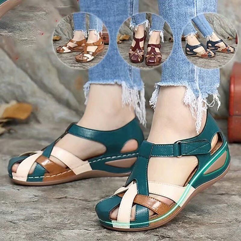 🔥LETZTER TAG 60% RABATT🔥-DAMEN-WEDGES-SANDALEN