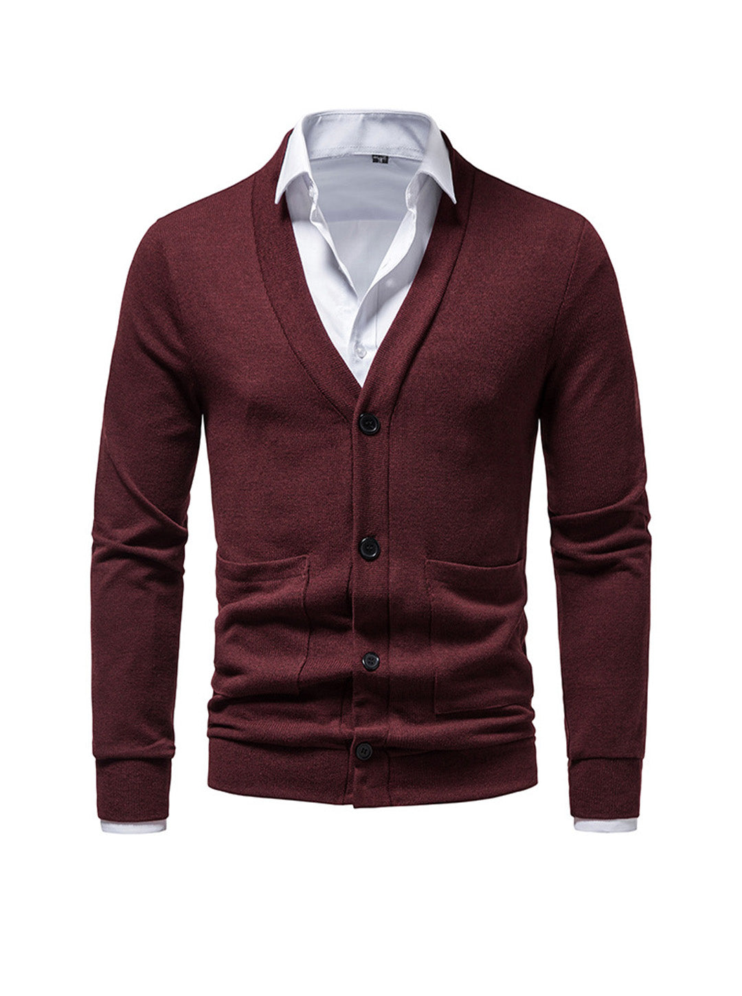 Brent Pocket Freizeit-Strickjacke (Hemd nicht inbegriffen)