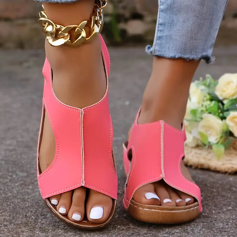 🔥Letzter Tag Aktion 50% RABATT - Damen Neue Sommer Strass Offene Zehen Orthopädische Sandalen