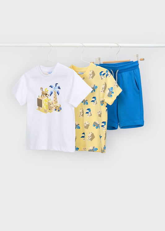 3-teiliges Strickset für Jungen