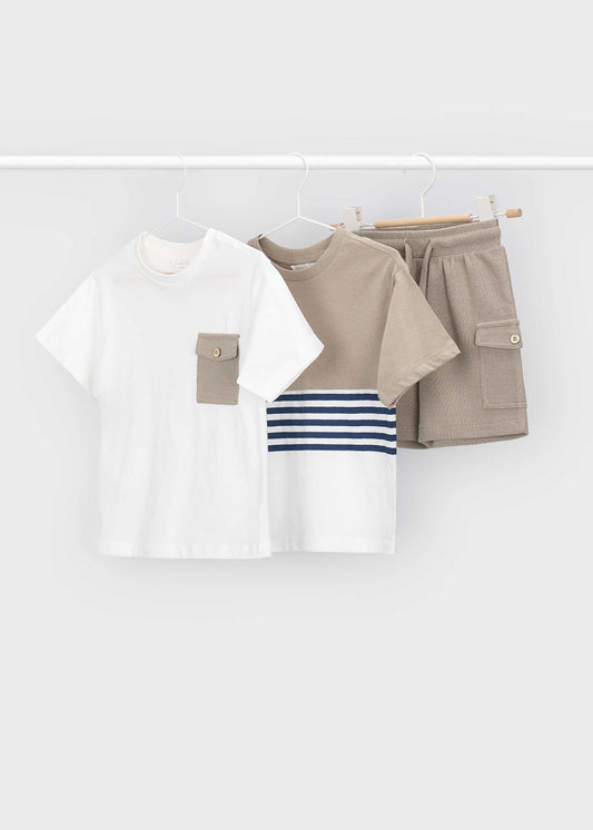 3-teiliges Strickset für Jungen