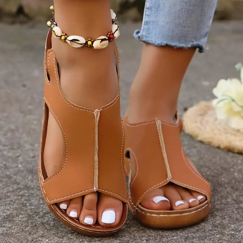 🔥Letzter Tag Aktion 50% RABATT - Damen Neue Sommer Strass Offene Zehen Orthopädische Sandalen