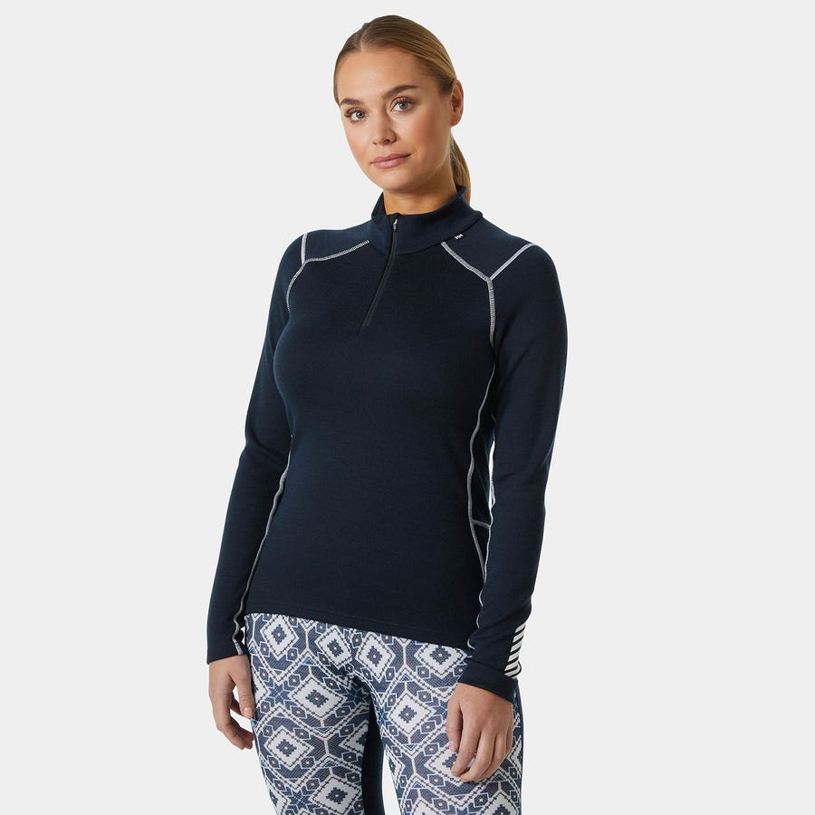 Women's LIFA Merino Midweight Half-Zip Base Layer
