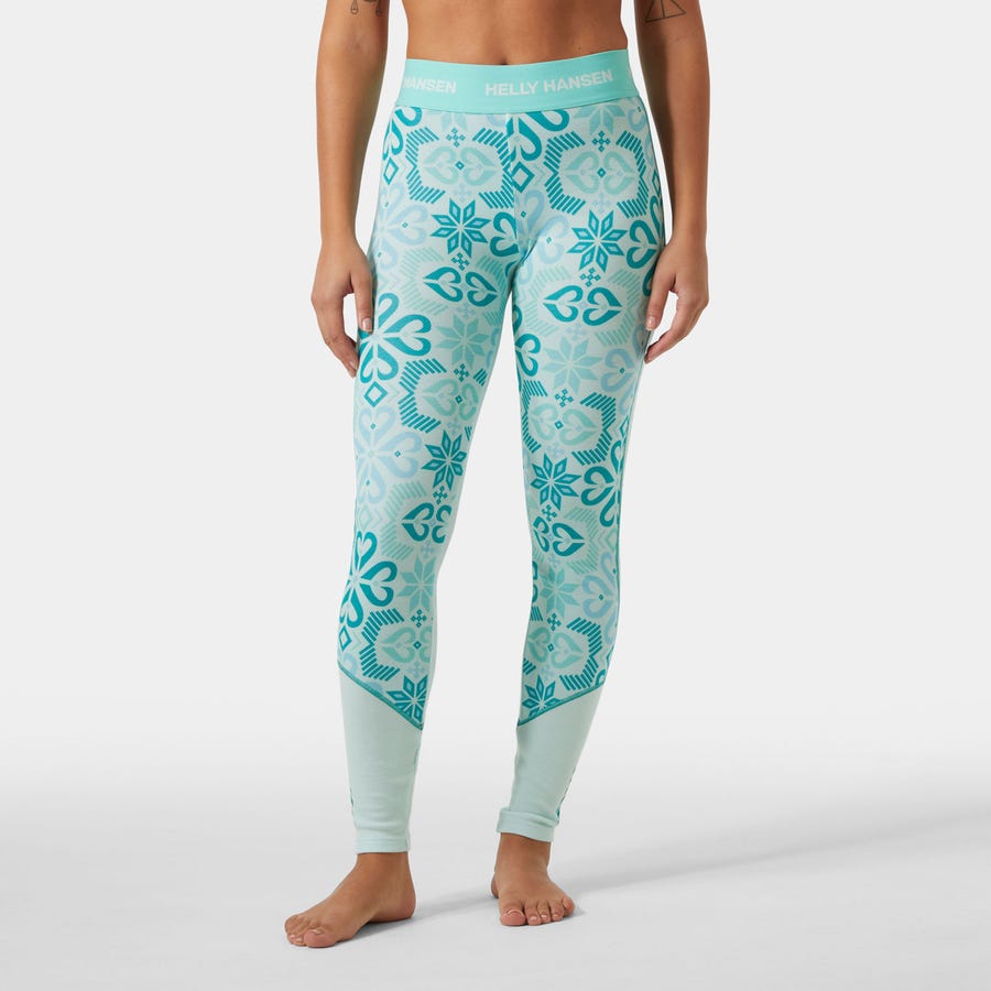 Women's Lifa Merino Midweight Graphic Base Layer Pants