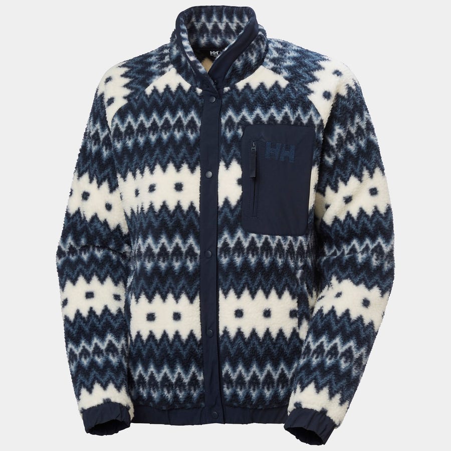 Women's Imperial Printed Pile Snap