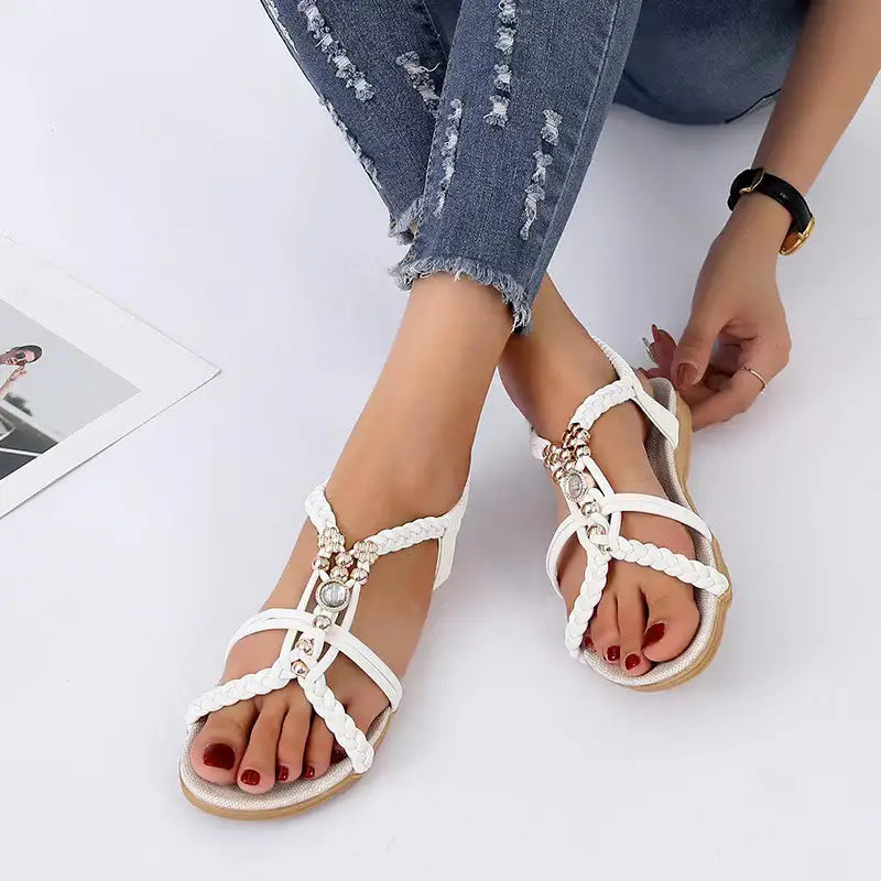 🔥AKTION: LETZTER TAG 50% RABATT – Orthopädische Damen-Sandalen im Boho-Stil