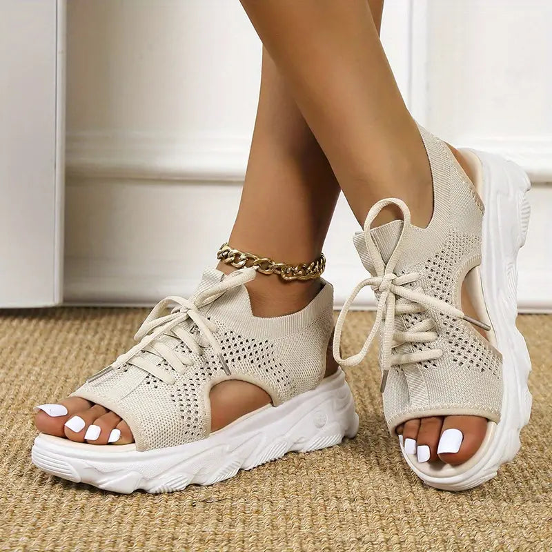 🔥LETZTER TAG 60% RABATT🔥-DAMEN-WEDGES-SANDALEN