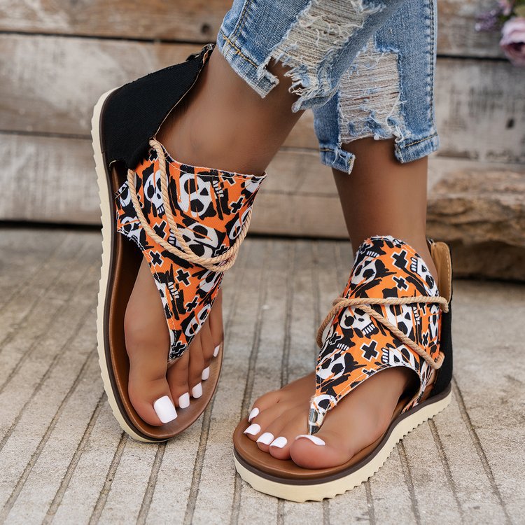 🔥LETZTER TAG 60% RABATT🔥-Keilsandalen für Damen