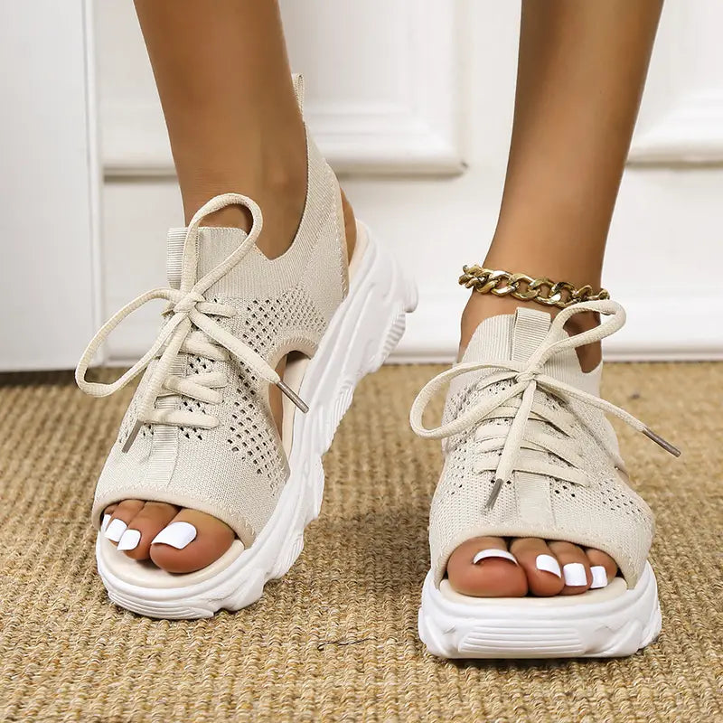 🔥LETZTER TAG 60% RABATT🔥-DAMEN-WEDGES-SANDALEN