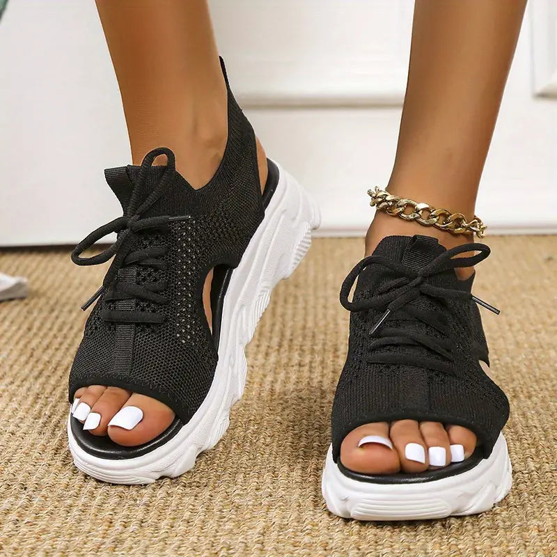 🔥LETZTER TAG 60% RABATT🔥-DAMEN-WEDGES-SANDALEN