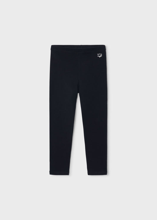 Einfache Strickleggings für Mädchen