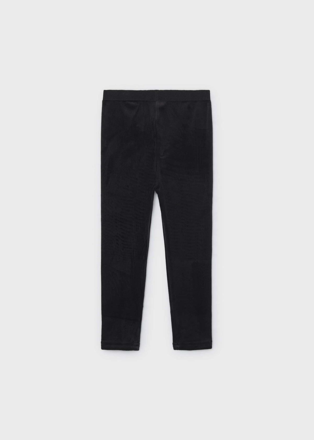 Basic velvet leggings for girls