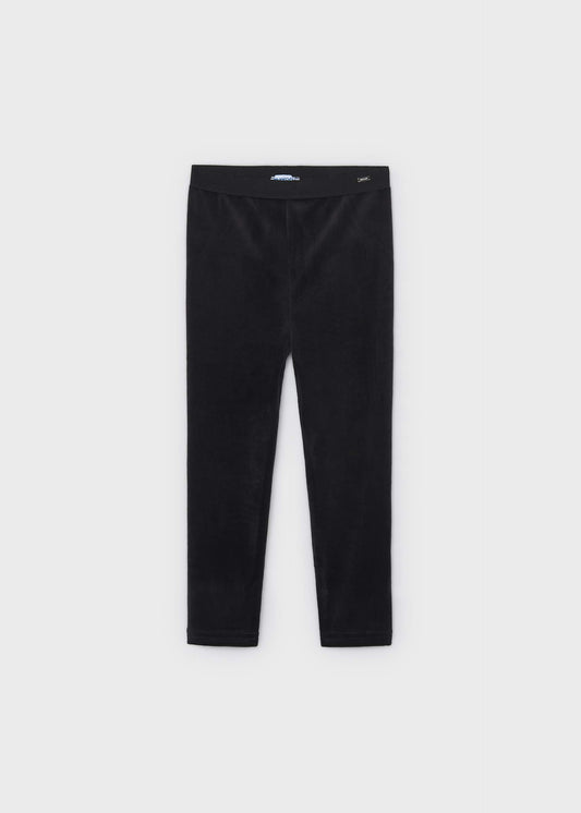Einfache Samt-Leggings für Mädchen