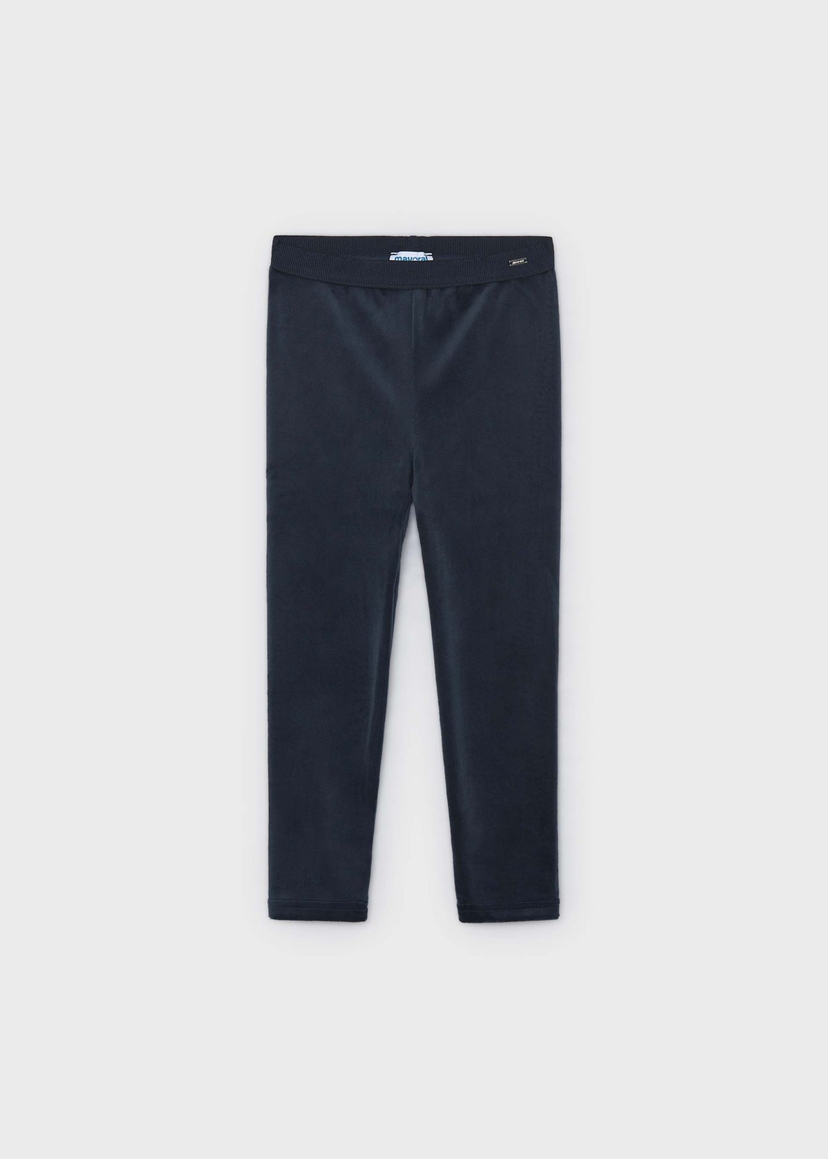 Basic velvet leggings for girls